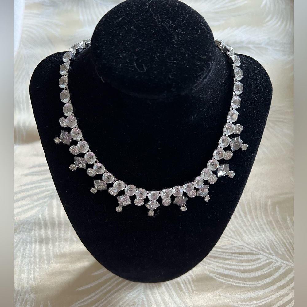 Vintage Weiss Co NY Rhinestone Necklace